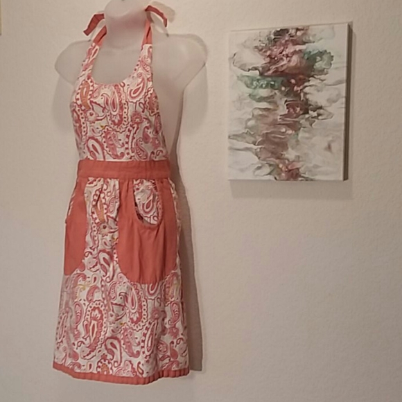 SALE! 3 for$20! Marsha Cutter Cute Apron w/Pockets - Picture 2 of 4